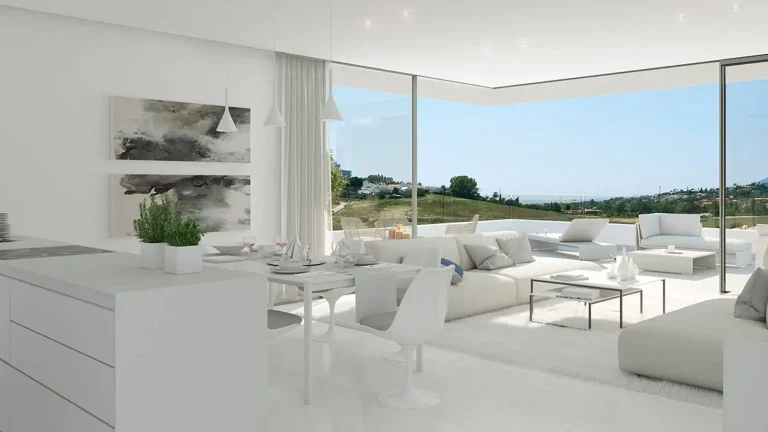 Luxury Apartments in Estepona - Livngroom