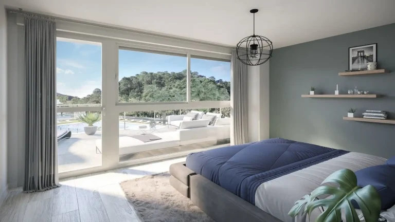Brand New Apartments in Benahavis with Beautiful Bedroom Views