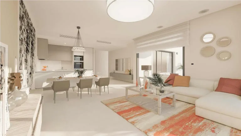 Brand New Apartments in Estepona - Livingroom