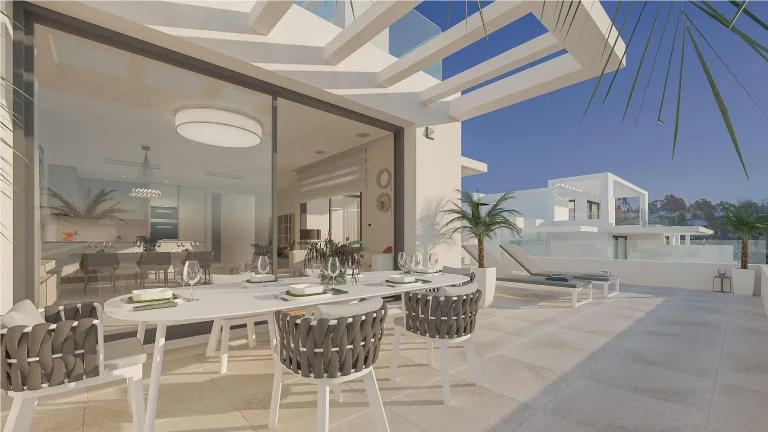 Brand New Apartments in Estepona - Terrace