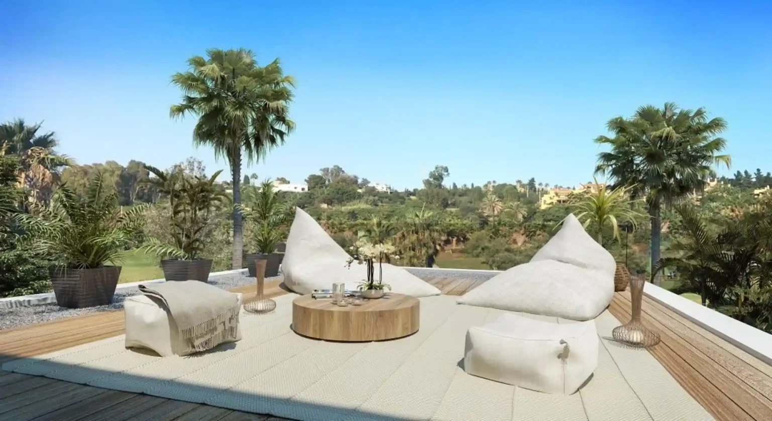 Golf View Villas New Golden Mile Marbella With Terrace
