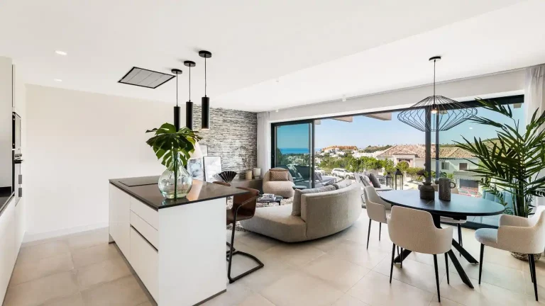 Contemporary Apartmens in Estepona - Livingroom