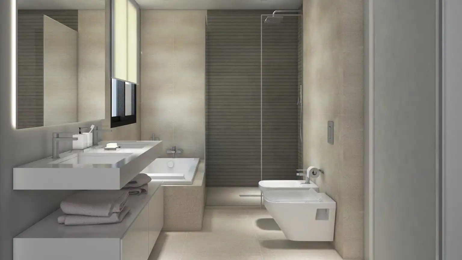 Luxury Apartments in Nueva Andalucia - Bathroom