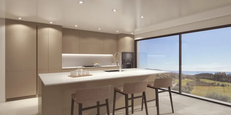 Luxury Apartments on the New Golden Mile in Marbella with Beautiful Kitchen