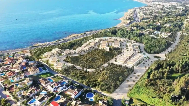 Unique-Townhouses-Close-To-Beach-Aerial-View
