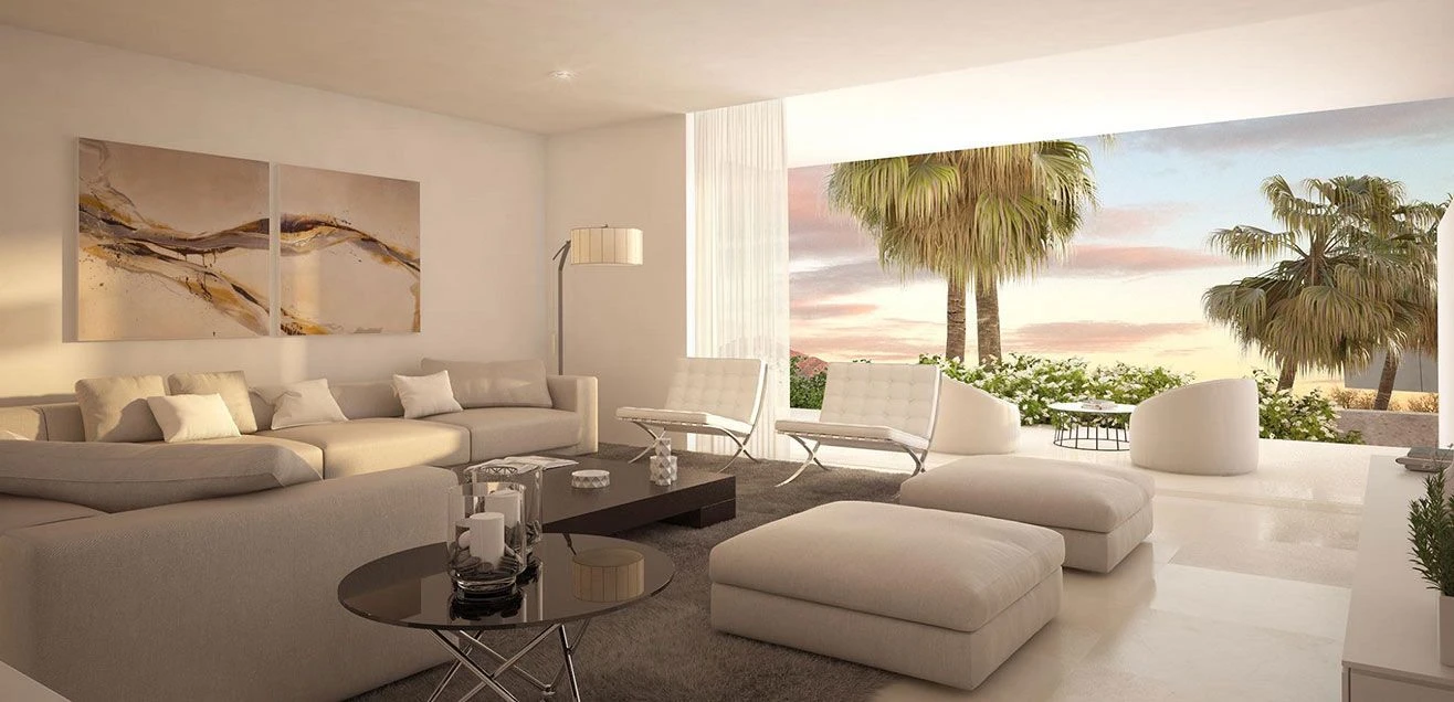La Finca de Marbella 2 Livingroom and patio2