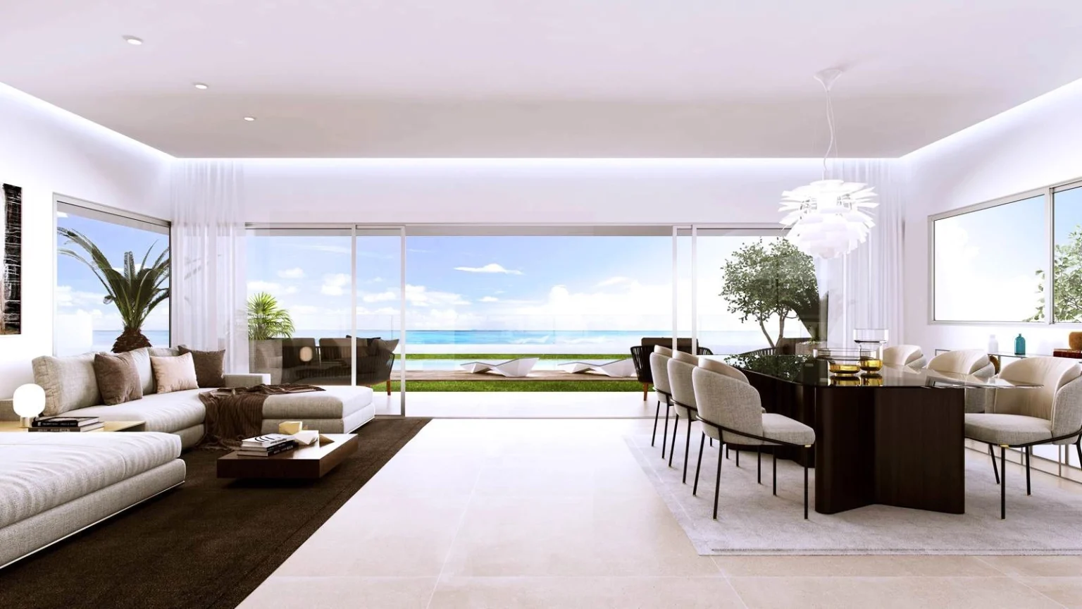 Unique Townhouses Close To Beach Livingroom2