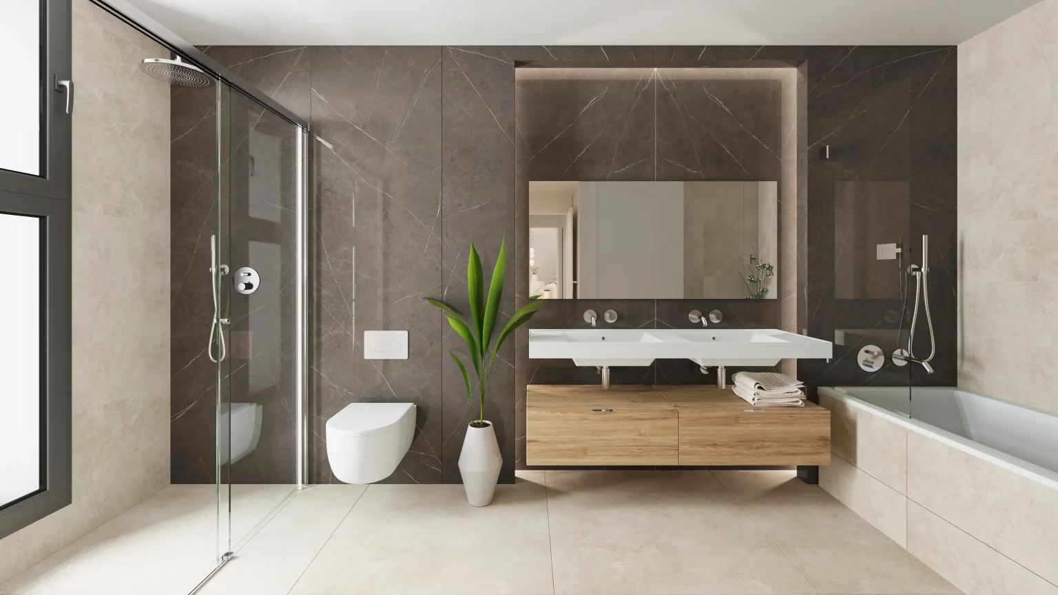 New Off Plan Exclusive Apartments In Benahavis Bathroom