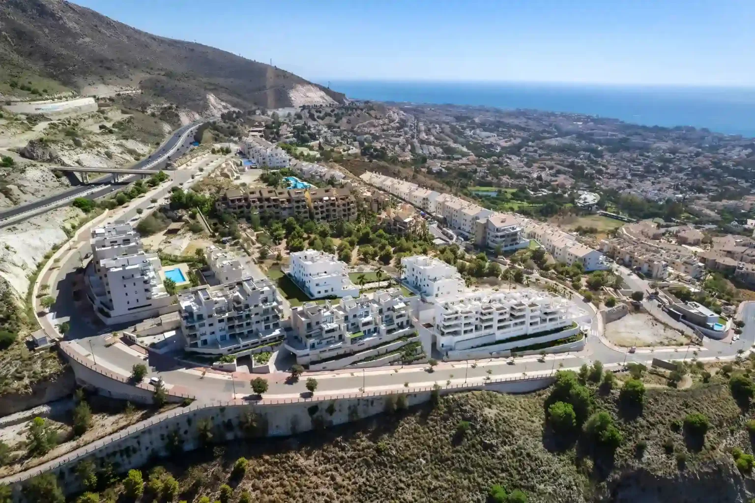 Brand-New-Apartments-In-Benalmadena-Aerial-View