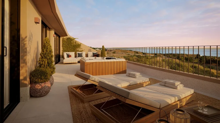 Higueron Views - terrace