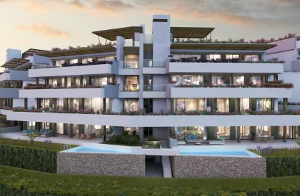 New Off Plan Exclusive Apartments In Benahavis Exterior Pools